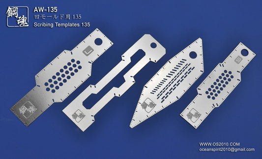 Madworks AW-135 Scribing Templates