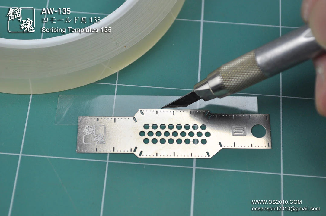 Madworks AW-135 Scribing Templates