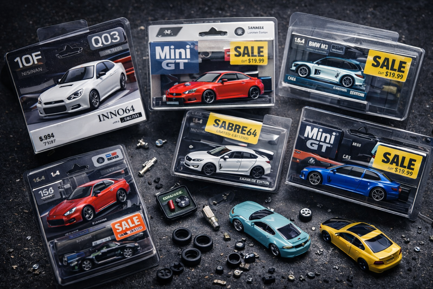 1/64 Diecast — JDM / Euro / Racing