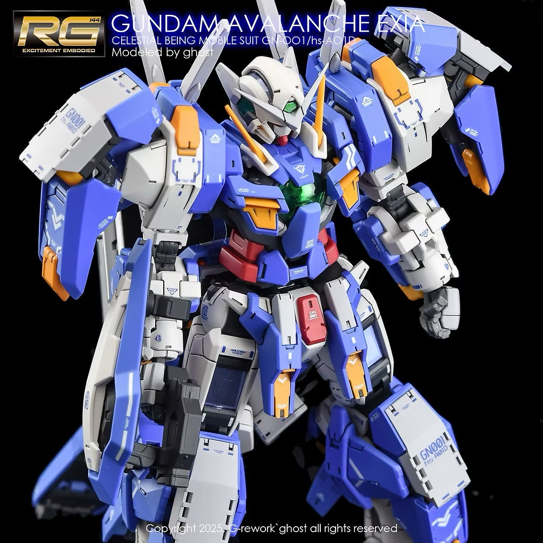 [RG] GUNDAM AVALANCHE EXIA Water Decal