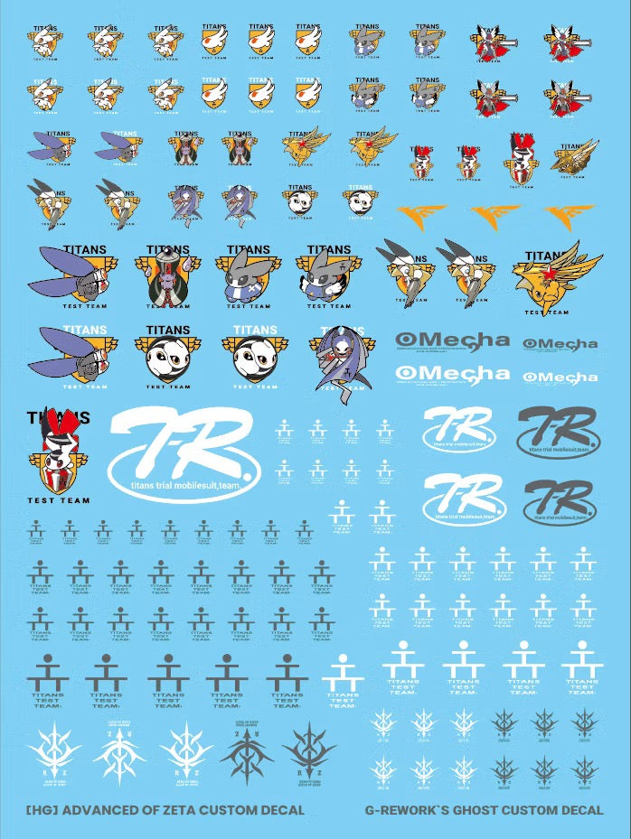 [HG] A.O.Z. CUSTOM MARK WATER DECAL