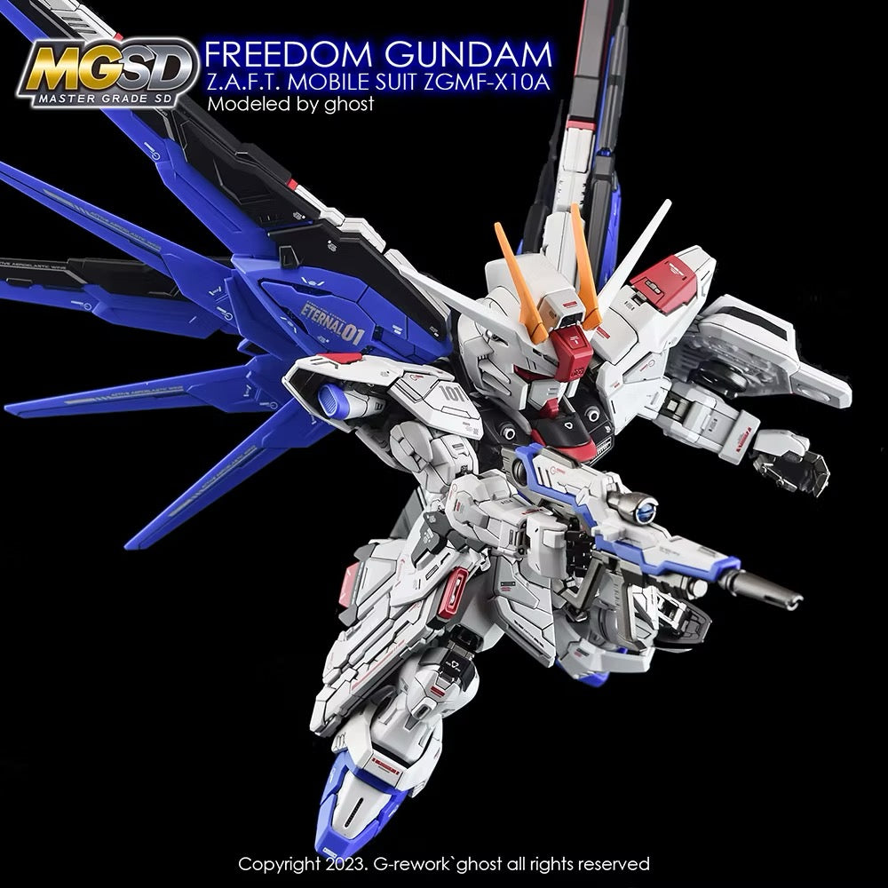 [MGSD] FREEDOM GUNDAM Water Decal