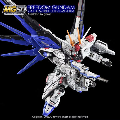 [MGSD] FREEDOM GUNDAM Water Decal