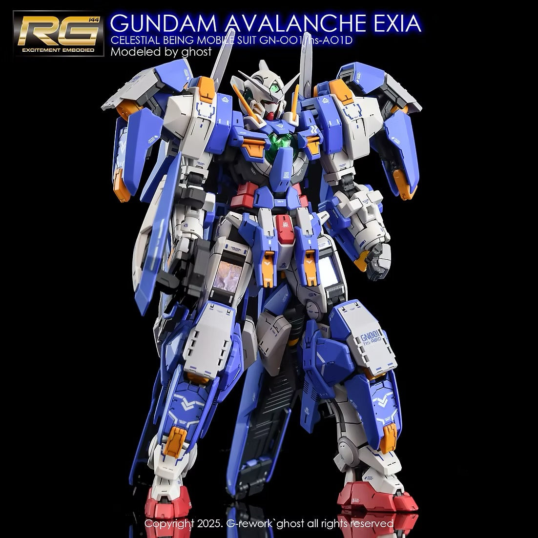 [RG] GUNDAM AVALANCHE EXIA Water Decal