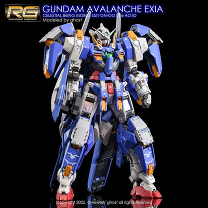 [RG] GUNDAM AVALANCHE EXIA Water Decal