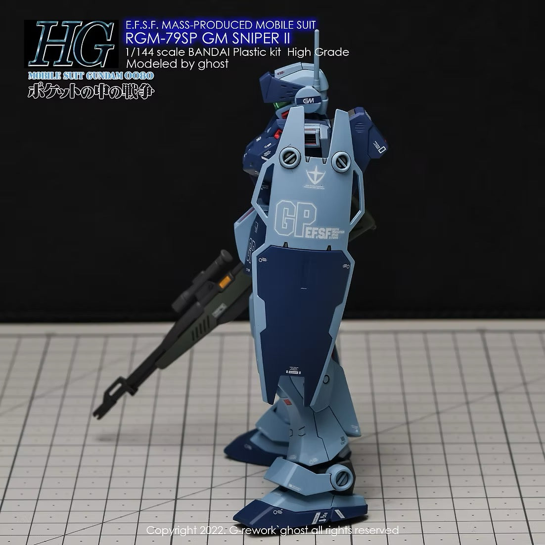[HG] RGM-79SP GM SNIPER2 Water Decal