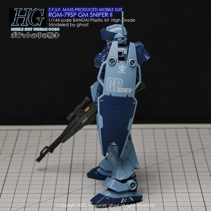 [HG] RGM-79SP GM SNIPER2 Water Decal