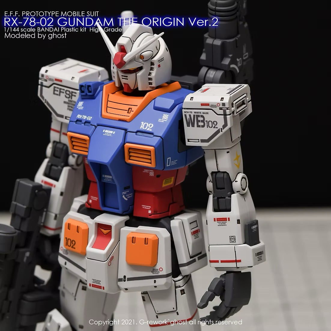 [HG] GTO GUNDAM RX-78-2 Water Decal
