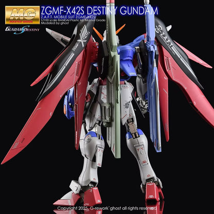 [MG] SEED DESTINY GUNDAM Water Decal