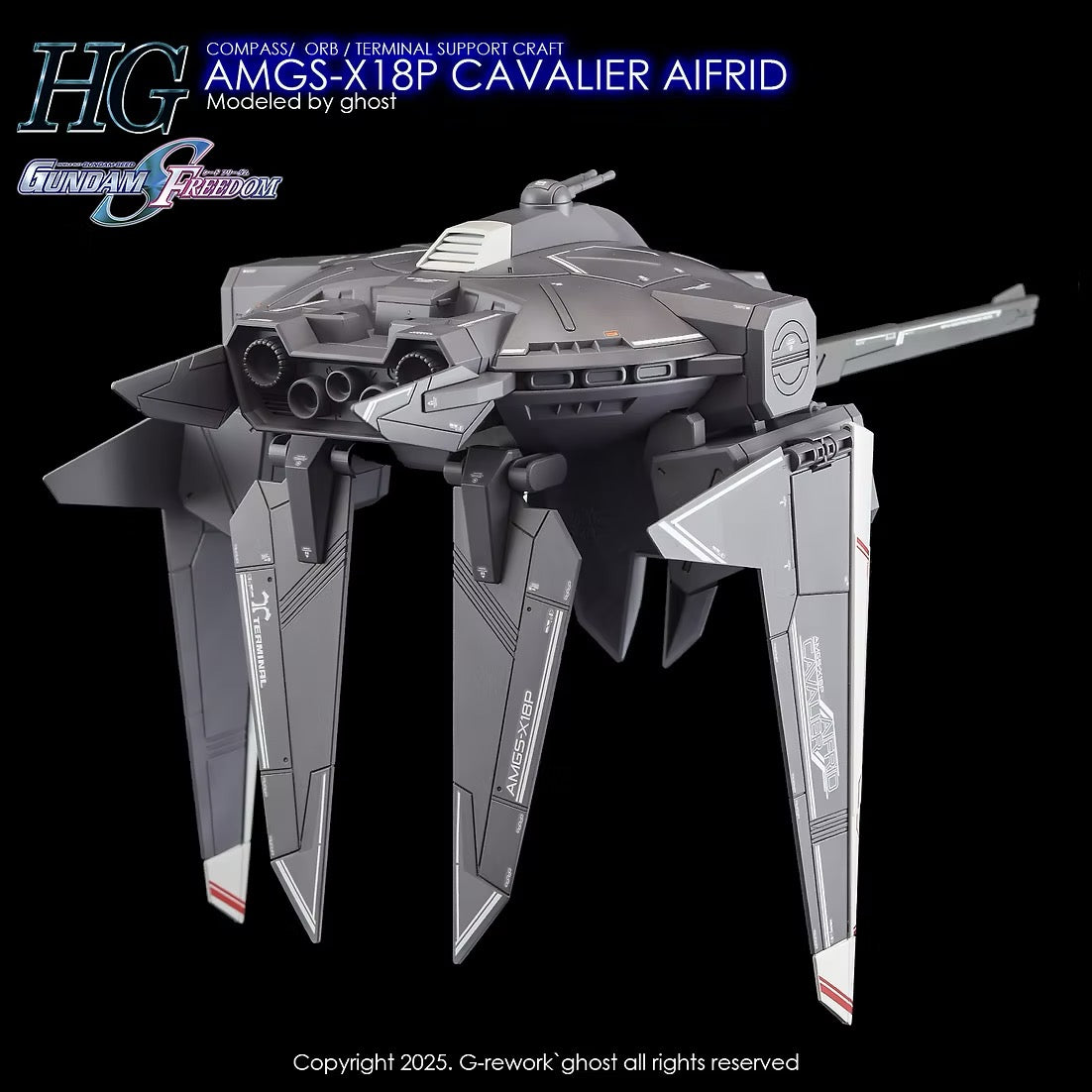 [HG] [SEED] CAVALIER AIFRID Water Decal