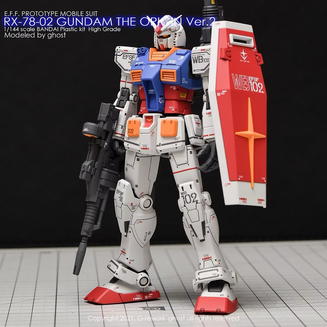 [HG] GTO GUNDAM RX-78-2 Water Decal