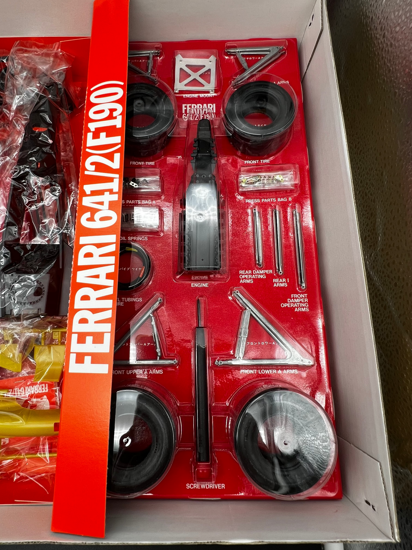 Tamiya Ferrari 641/2 (F190) 1/12 Scale Vintage Selection
