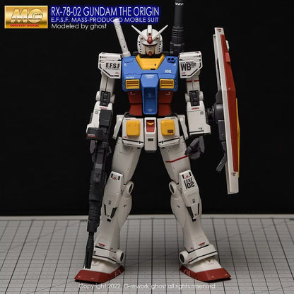 [MG] THE ORIGIN GUNDAM RX-78-2 Water Decal