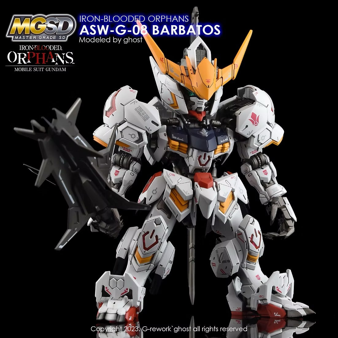 [MGSD] GUNDAM BARBATOS Water Decal