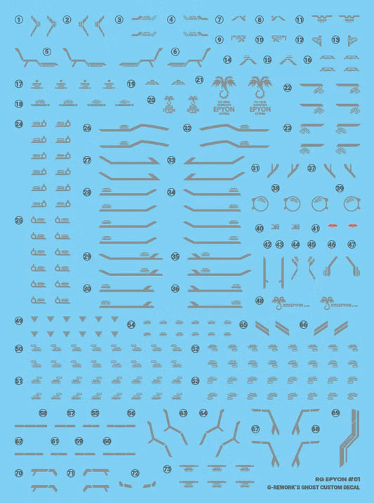 [RG] EPYON Water Decal