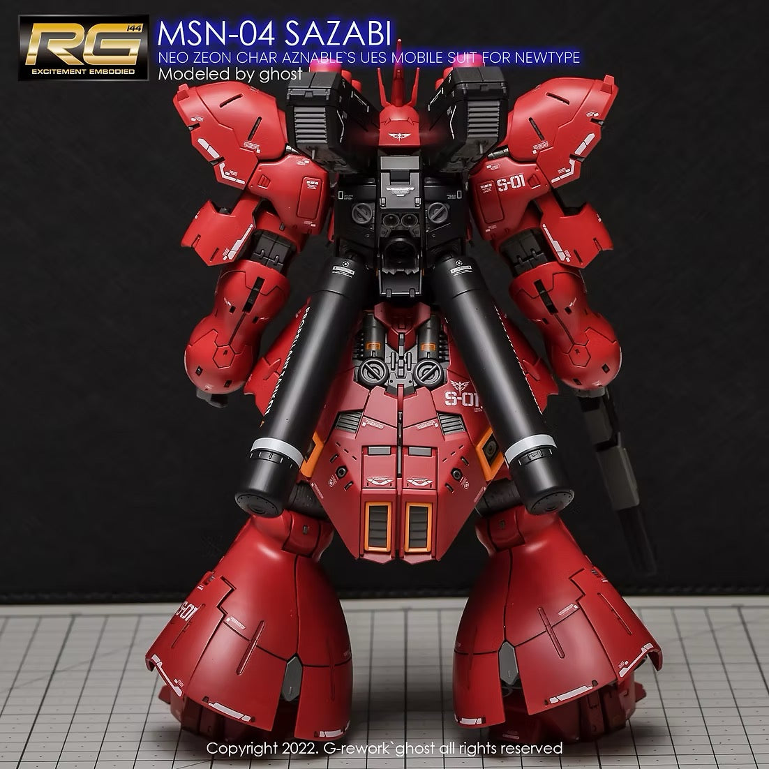 [RG] SAZABI Water Decal