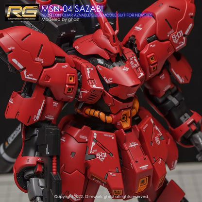 [RG] SAZABI Water Decal