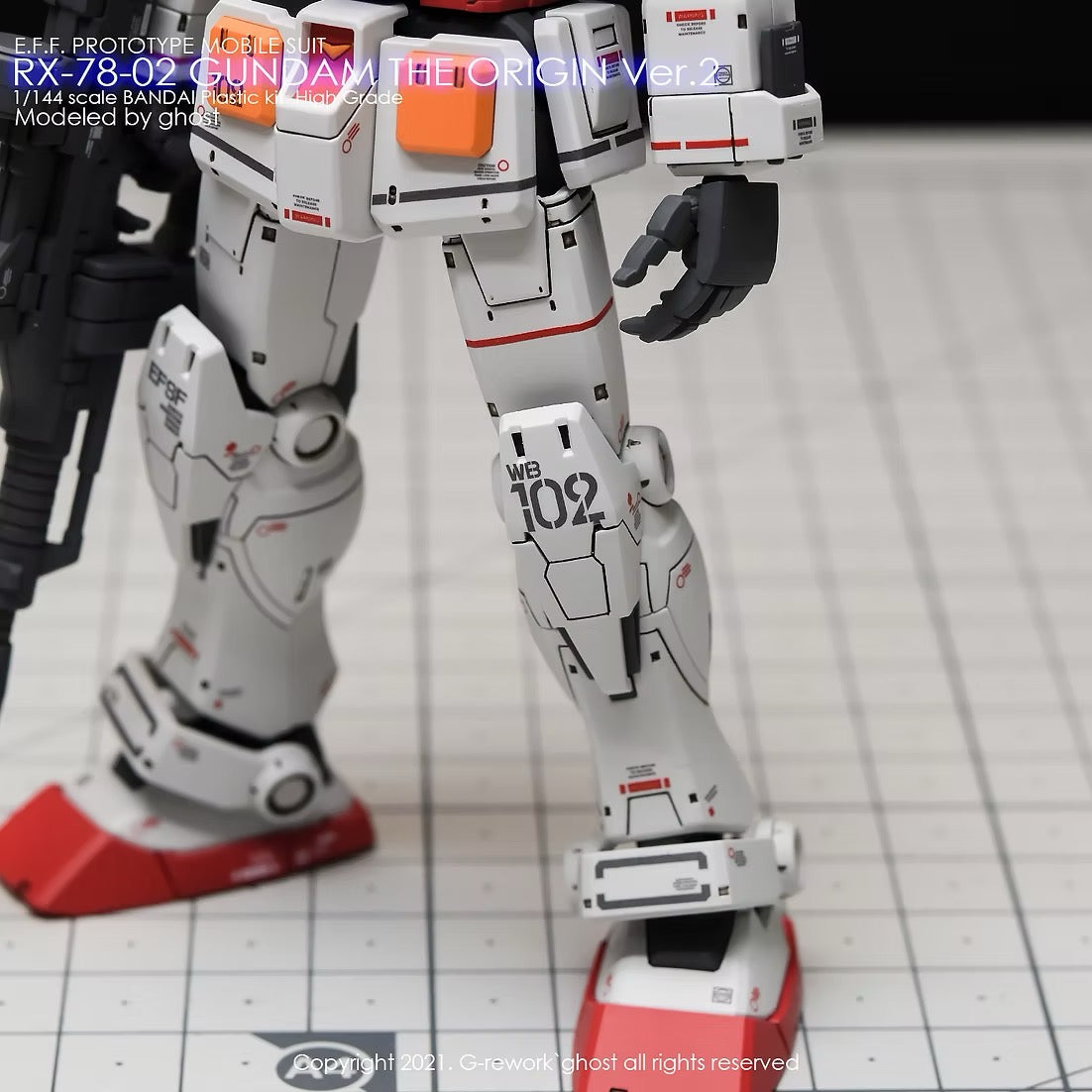 [HG] GTO GUNDAM RX-78-2 Water Decal