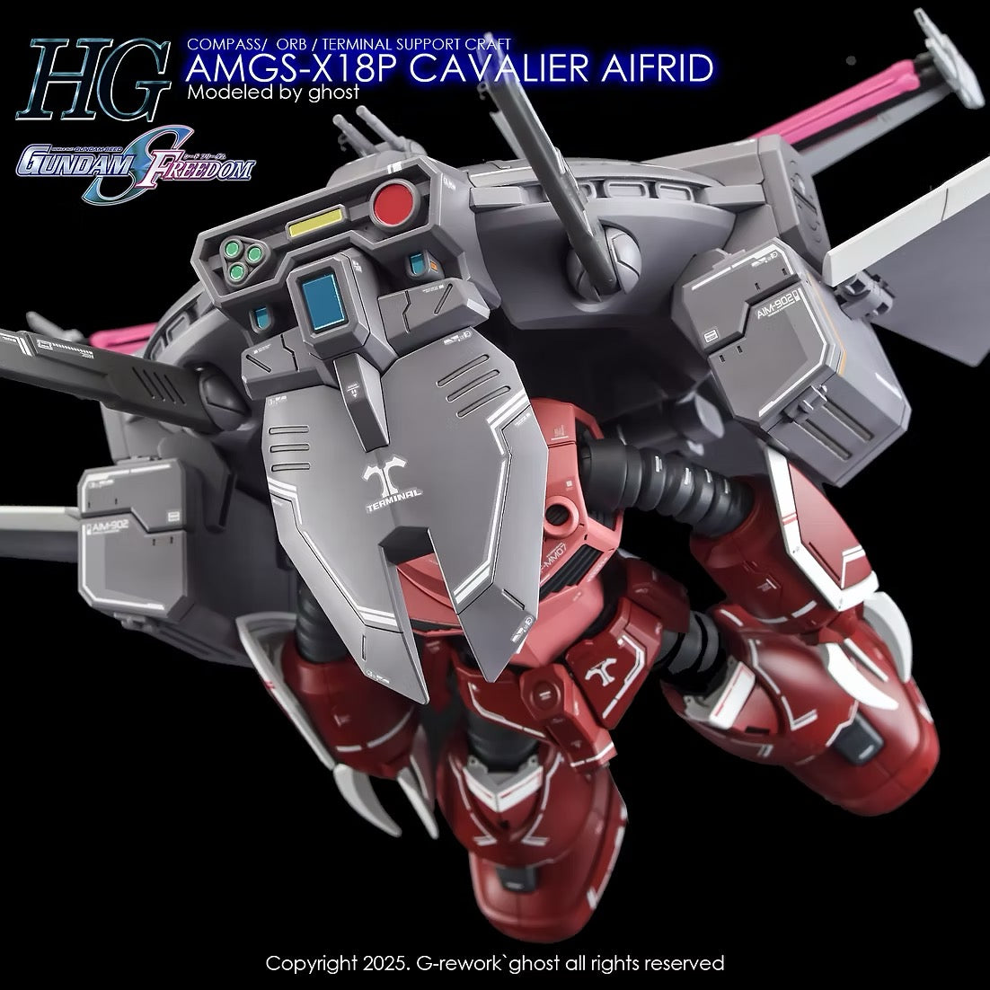 [HG] [SEED] CAVALIER AIFRID Water Decal