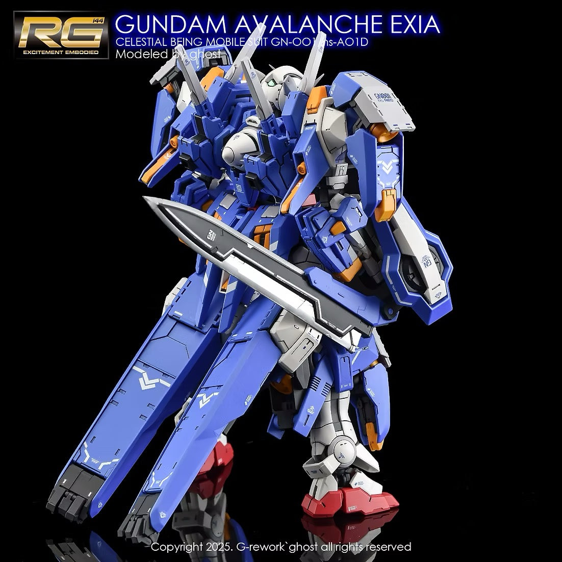 [RG] GUNDAM AVALANCHE EXIA Water Decal