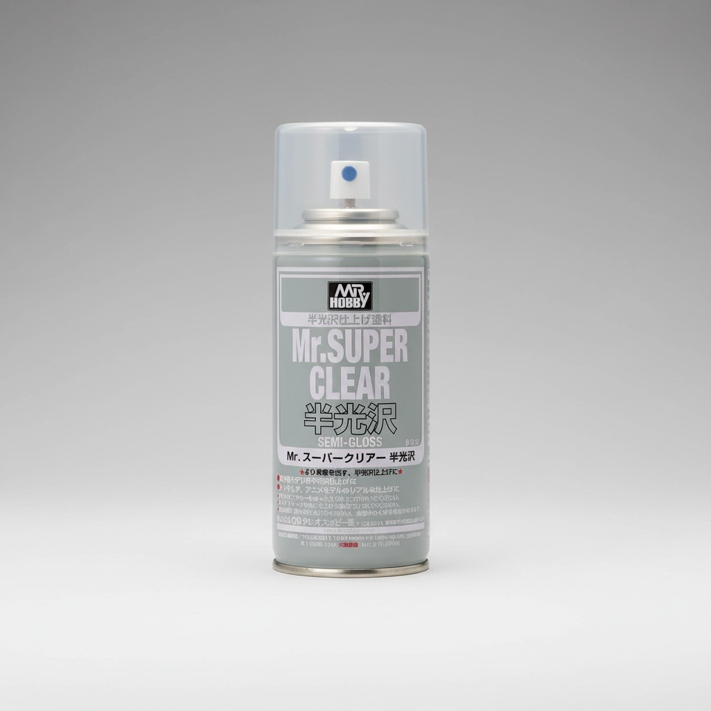 Mr Super Clear Semi-Gloss Spray