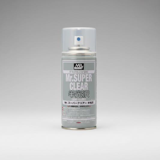 Mr Super Clear Semi-Gloss Spray