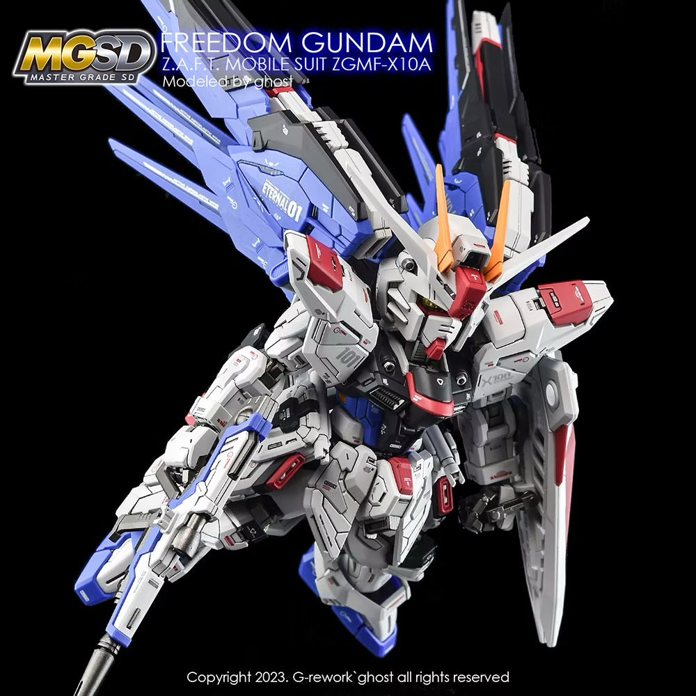 [MGSD] FREEDOM GUNDAM Water Decal