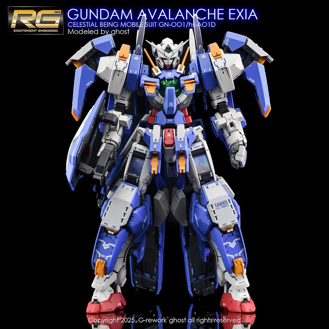 [RG] GUNDAM AVALANCHE EXIA Water Decal