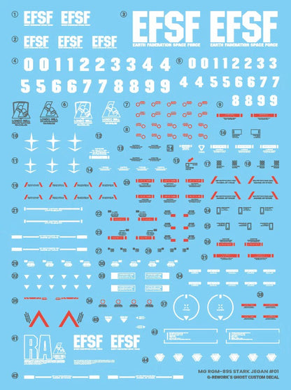 [MG] RGM-89 STARK JEGAN Water Decal