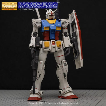 [MG] THE ORIGIN GUNDAM RX-78-2 Water Decal