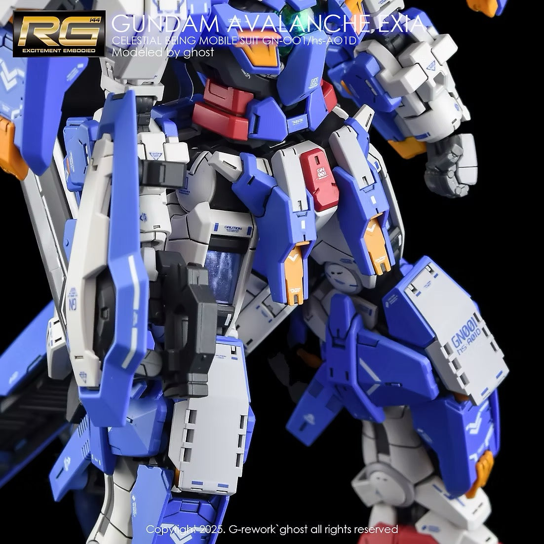 [RG] GUNDAM AVALANCHE EXIA Water Decal