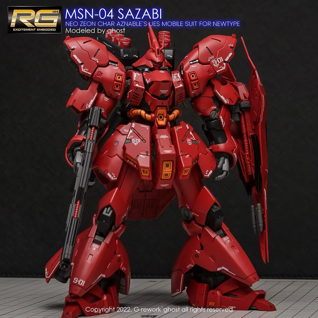 [RG] SAZABI Water Decal