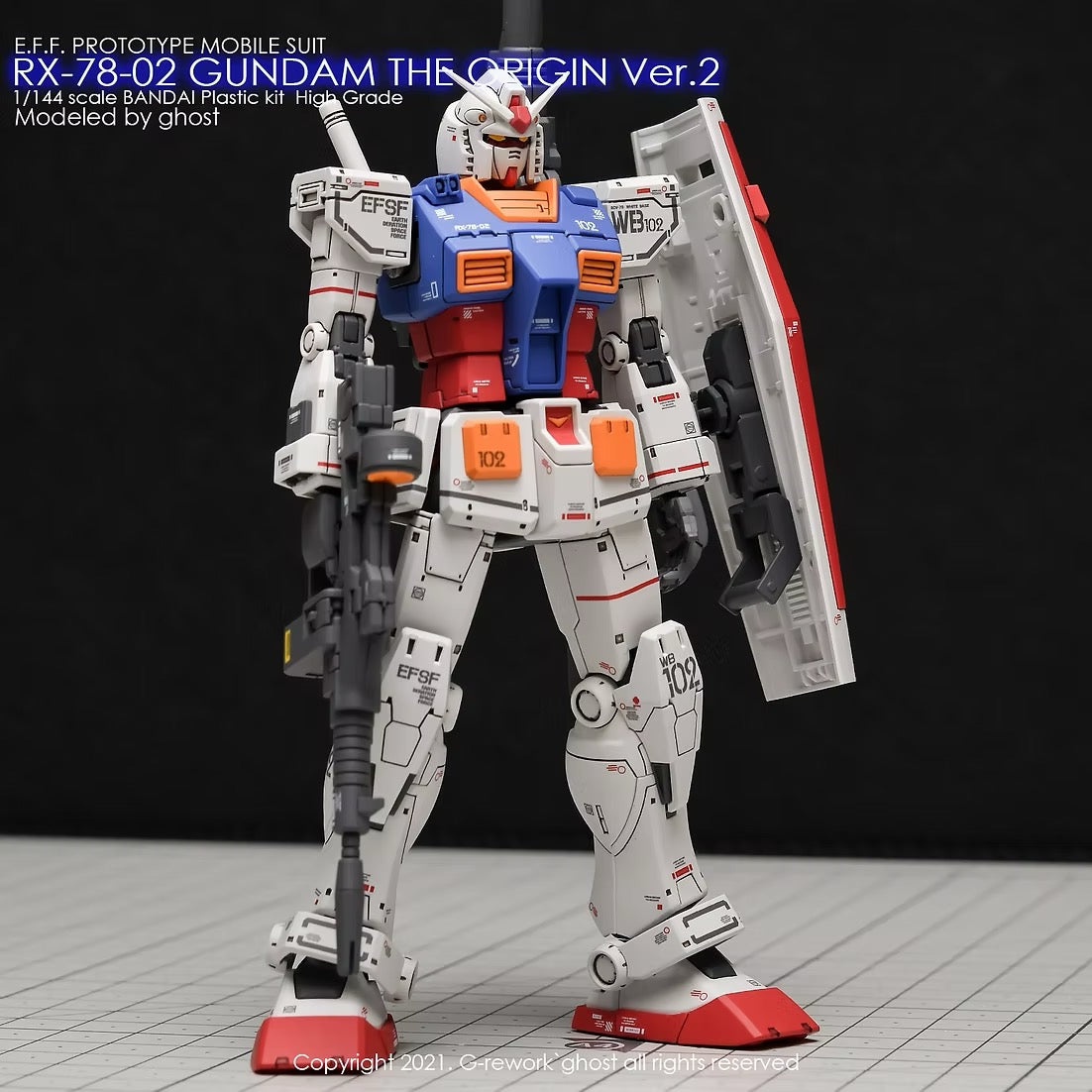 [HG] GTO GUNDAM RX-78-2 Water Decal