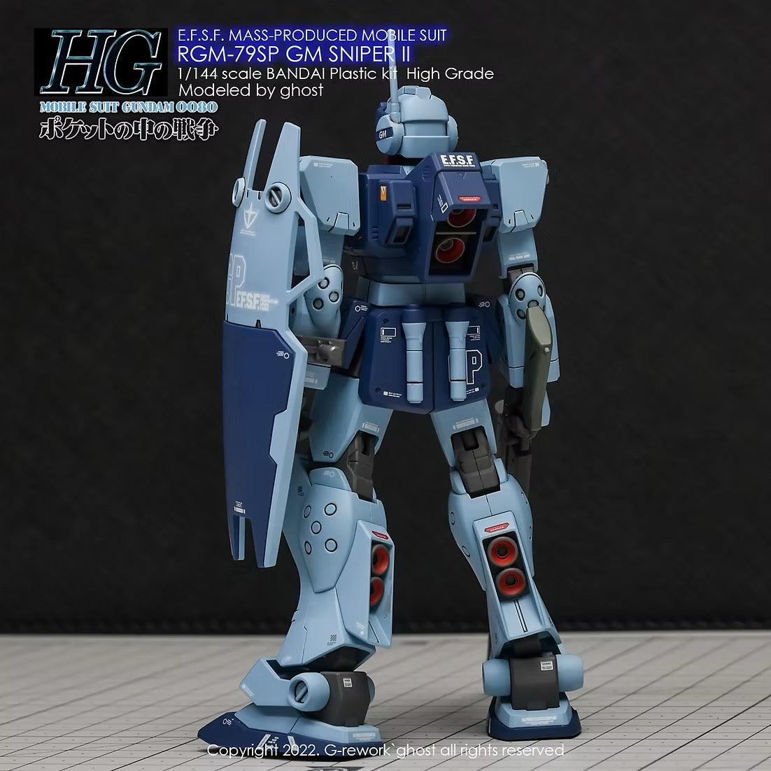 [HG] RGM-79SP GM SNIPER2 Water Decal