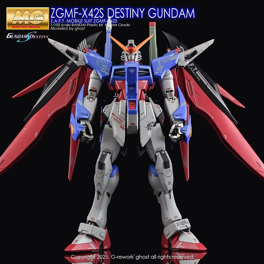 [MG] SEED DESTINY GUNDAM Water Decal
