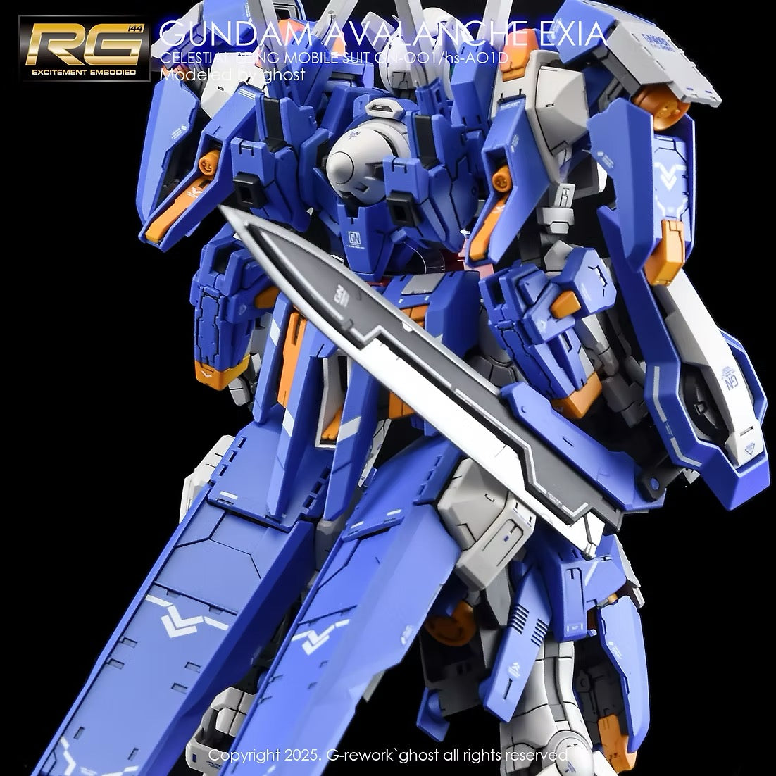 [RG] GUNDAM AVALANCHE EXIA Water Decal