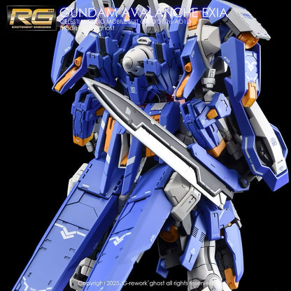 [RG] GUNDAM AVALANCHE EXIA Water Decal