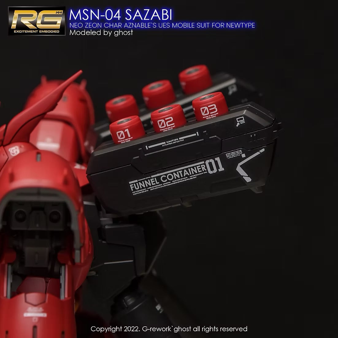 [RG] SAZABI Water Decal