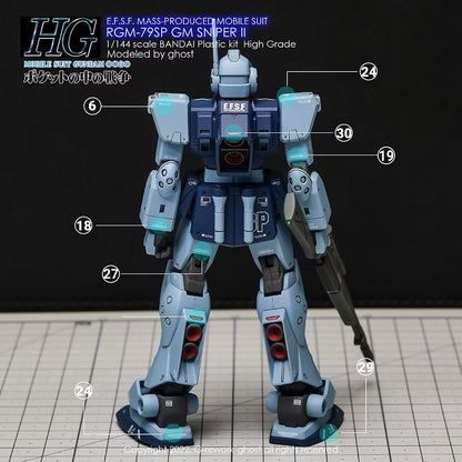[HG] RGM-79SP GM SNIPER2 Water Decal