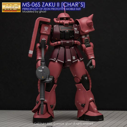 [MG] ZAKU2 2.0 CHAR Water Decal