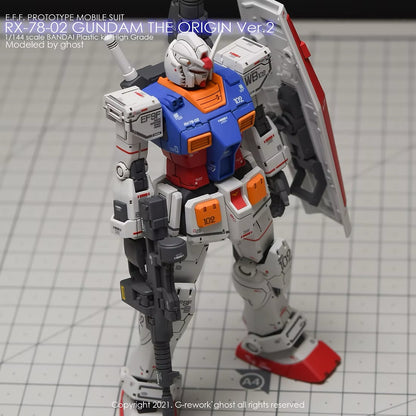 [HG] GTO GUNDAM RX-78-2 Water Decal