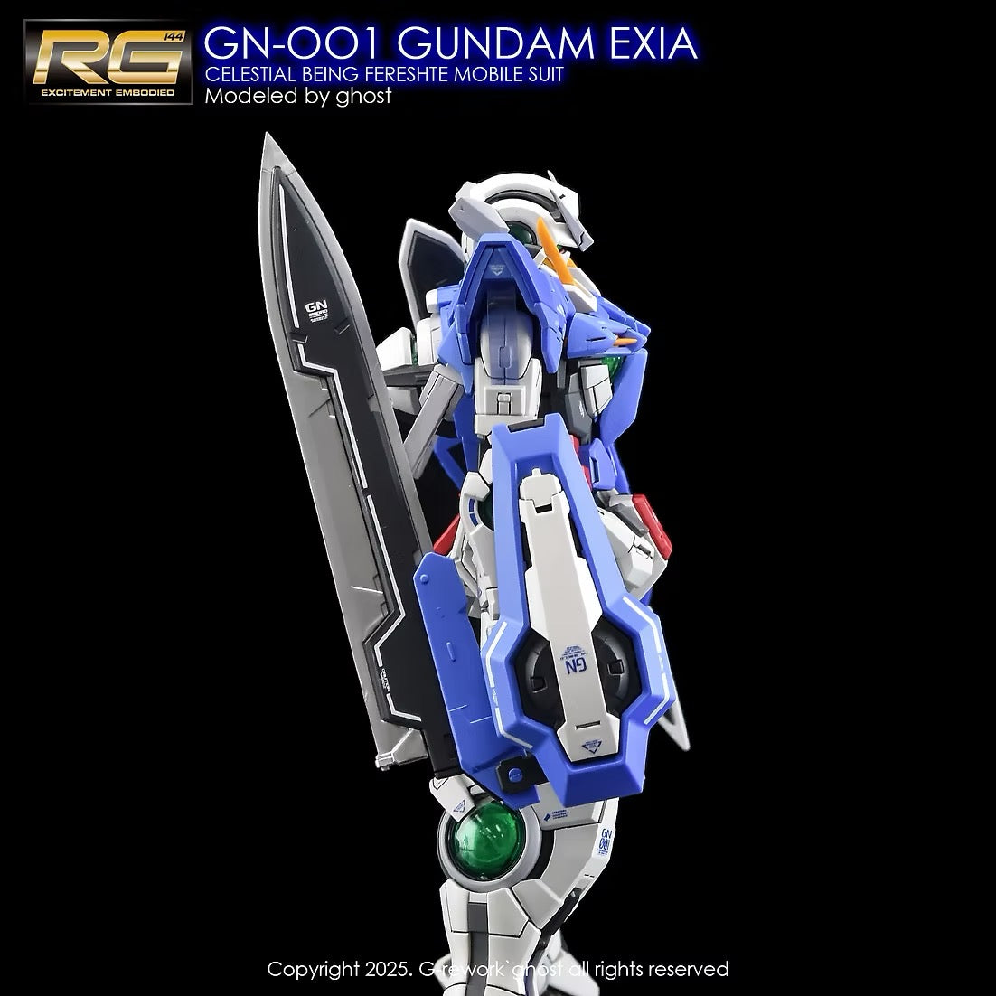 [RG] GUNDAM EXIA Water Decal