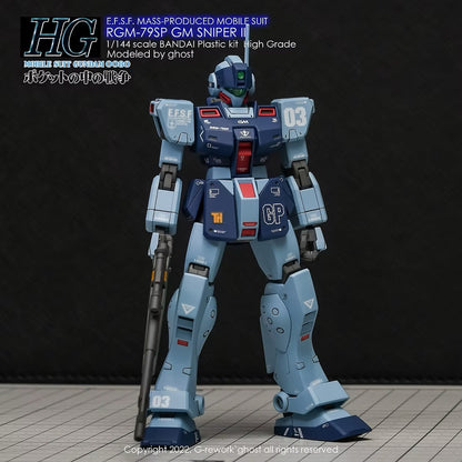 [HG] RGM-79SP GM SNIPER2 Water Decal