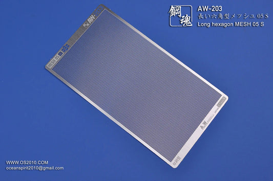 Madworks AW-203 Detail-up Mesh 06: Hex C (S)