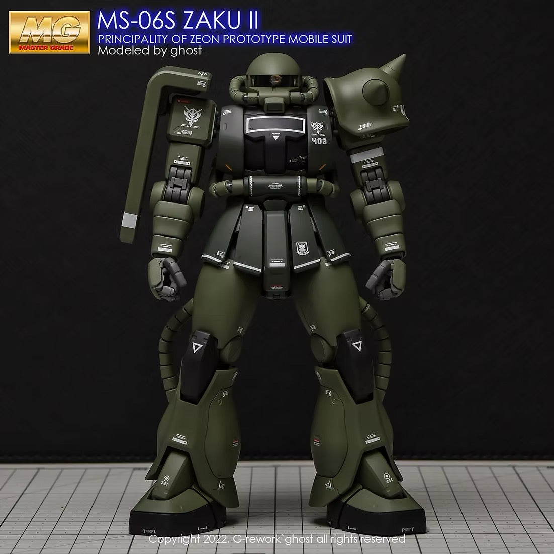 [MG] ZAKU2 2.0 Water Decal
