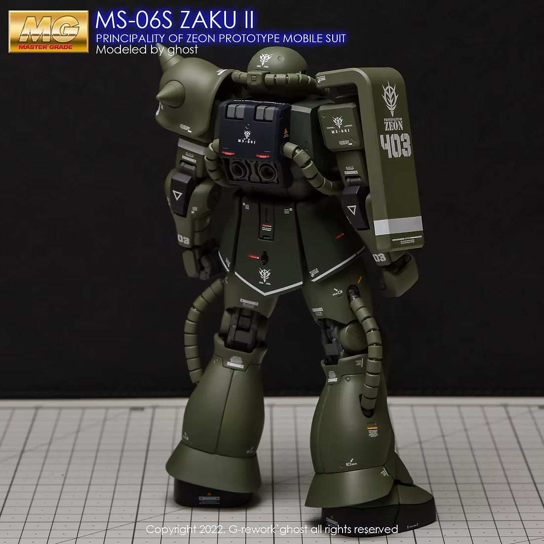 [MG] ZAKU2 2.0 Water Decal