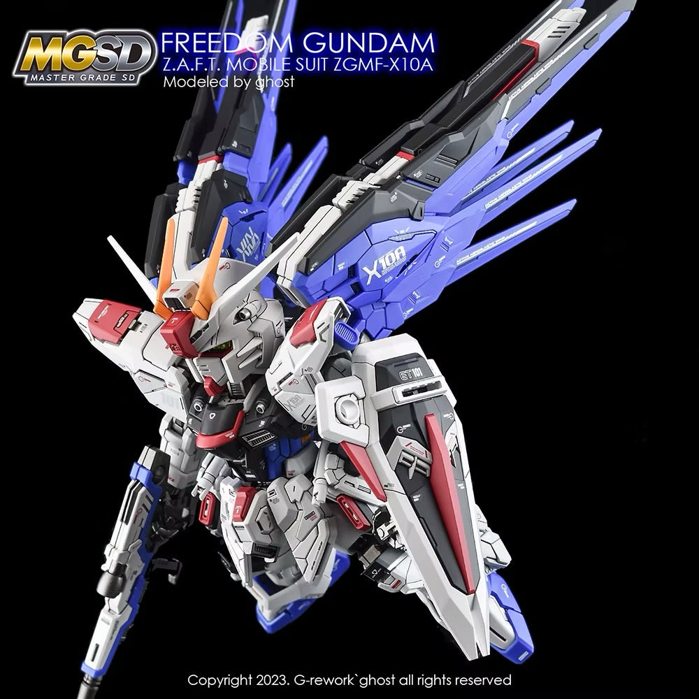 [MGSD] FREEDOM GUNDAM Water Decal