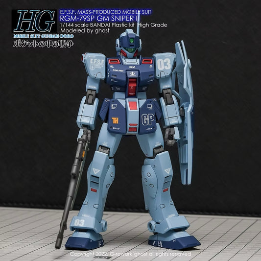 [HG] RGM-79SP GM SNIPER2 Water Decal