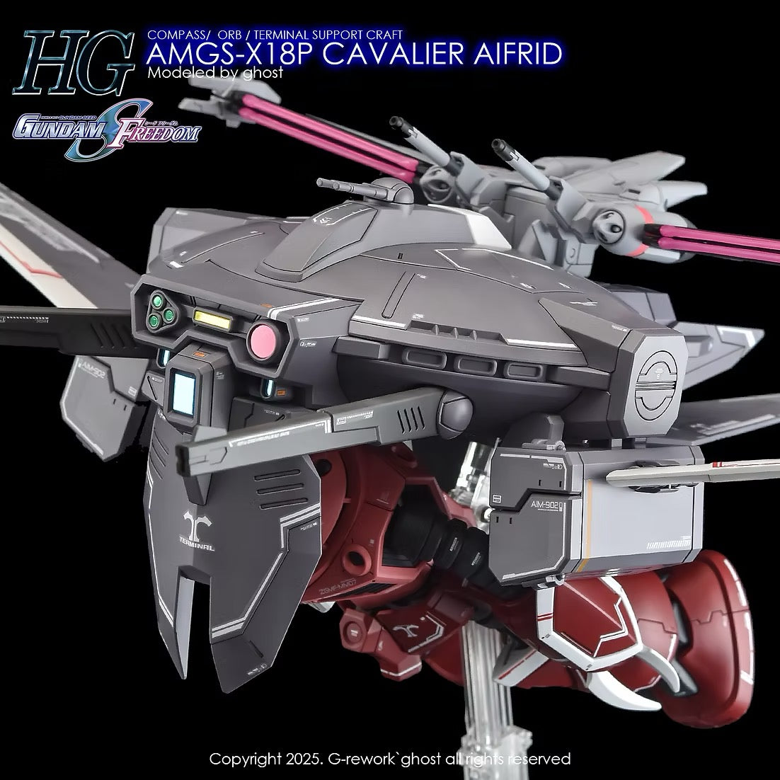 [HG] [SEED] CAVALIER AIFRID Water Decal