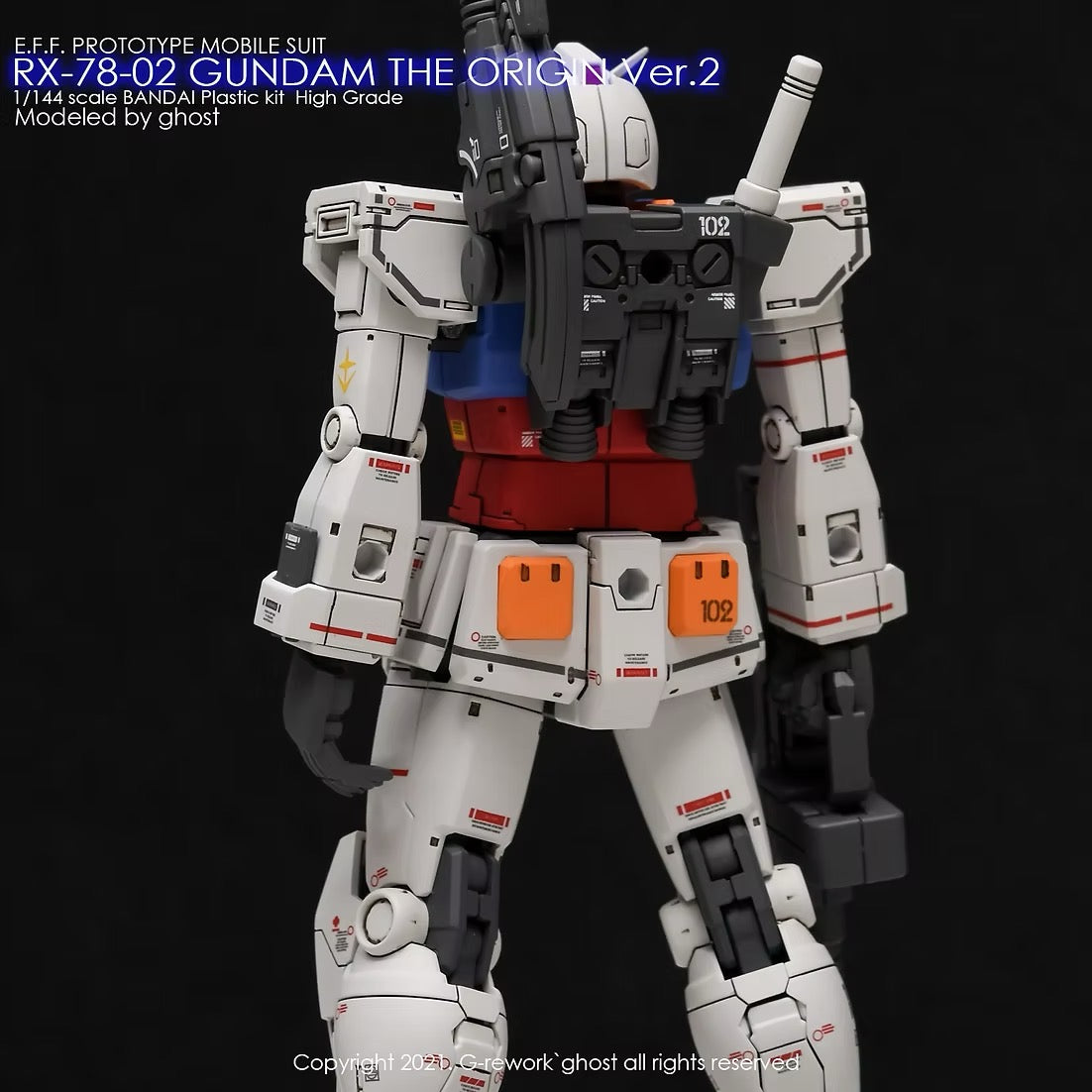 [HG] GTO GUNDAM RX-78-2 Water Decal